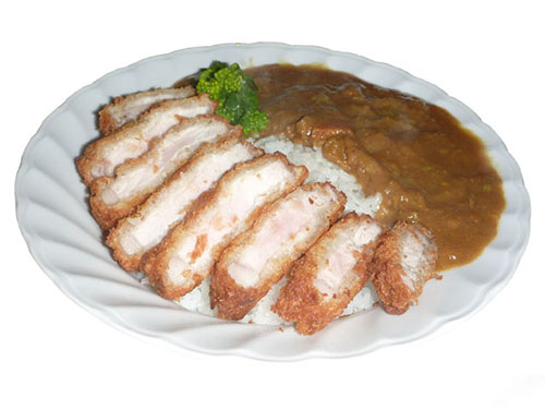 ジャンボ豚カツカレー